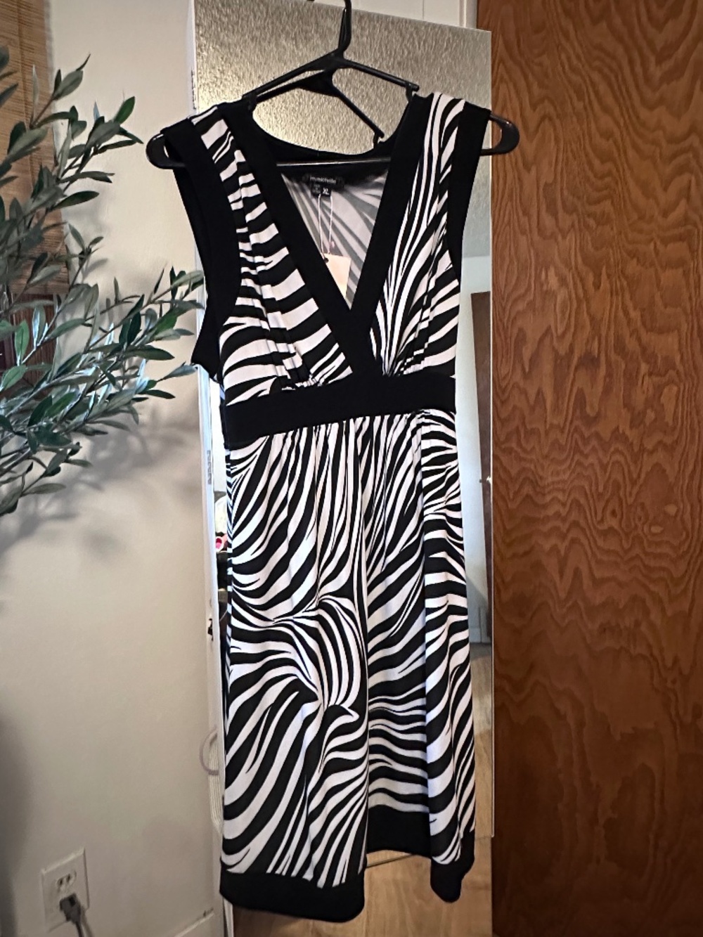 My Michelle zebra dress